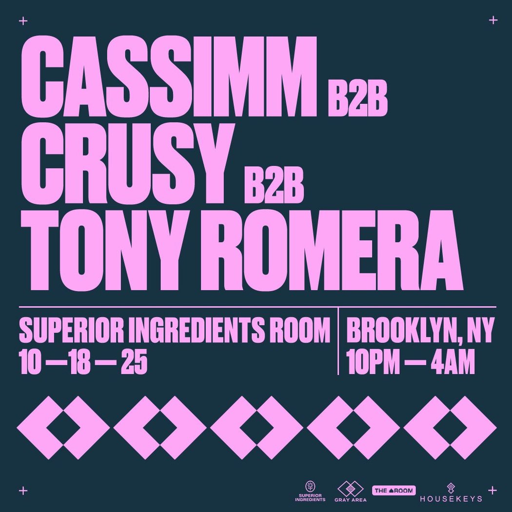 Crusy x CASSIMM x Tony Romera 1